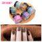 New artistry French and gradient effect Nail Polish Dip Kit Dipping Tray Glitter Glow In The Dark Acrylic Powder Bulk