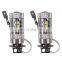 2X H3 80W Super Bright LED White Fog Tail Turn DRL Head Car Light L