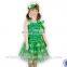 Girl Green Shamrock Frock Patterns Lace Top Tutu Skirt Persnickety Remake Festive Lovely Baby Dresses Kids Boutique Clothing USA