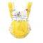 Infant Baby Girls Cartoon lace Bodysuit Girls Romper Jumpsuit Cute Headband Outfit Baby Clothes free ship