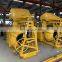 500L four wheeled diesel self loading concrete mixer machine portable with lift price