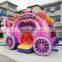 Carriage Princess Inflatable Cheap Unicorn Bounce House Jumping Bouncer Castle For Kids