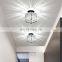 Modern interior ceiling lights fixtures decorative crystal led ceiling suspended light