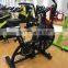 Commercial fitness equipment air bike fan exercise bike with LED screen