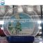 Advertising giant inflatable igloo Christmas snow globe ball suit for market