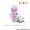 2014 jewelry accessory rabbit pattern acrylic beads 8mm EC131(DIY)