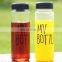 500ml bpa free juice plastic milk shake water bottle