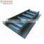 cattle feed chevron incline side wall cleated v chevron rough rubber conveyor belts