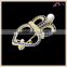 Luxury Fashion Crystal Pearl Crown Brooch Pins For Unisex Party Jewelry