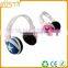 Free sample factory direct sales cheap customized OEM fashion stereo wholesale good quality headphones