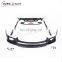 Ghibli to W style body kit 2011y~ FRP material front bumper with LED rear bumper side skirts trunk spoiler exhaust tips