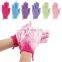 Wholesale Custom Body Scrubber Nylon Bath Exfoliating Mitt Shower Gloves for Cleaning Bathing Accessories ,SPA Skin Care Glove