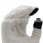 White Soft Outdoor Breathable Work Gloves for Touch Screen