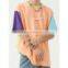 wholesale custom solid color plus size loose plain T-shirt unisex half sleeve top 2022