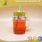 Hot sale 450ml glass mason jars with handle