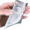 Smell proof colorful printing matte ziplock translucent plastic candy packaging bag