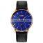 Skmei 9273 Casual Wrist Watch Date Clock Men Quartz Watches With Leather Strap