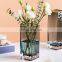 different size support custom flower vases clear glass tube for home decor