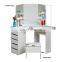 5 Drawer 3 Mirror and Stool Makeup Vanity Table Bedroom Furniture