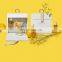 Handling Eau de Parfum with bottle glass packaging for fragrance custom perfume cosmetic paper bag