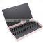 Custom Printed 10 PCS Makeup Brushes Organizers Private Label Cosmetic Brush Packaging Box