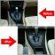 RTS Autoaby 1Pc Car Gear Shift Panel Knob Cover Carbon Fiber Decal Car Auto Shift Box Panel Cover For BMW E90 E92 E93 Interior