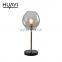 HUAYI New Design Simple Style Modern E27 60 Watt Indoor Office Iron Lamp Body LED Table Light