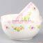 chakra set singing bowlfancy ceramic soup bowlfooted soup bowl with decal