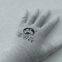 BA Best Selling ESD Knitted Safety Gloves Coated with PU on Top Fingers