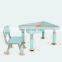 learning drawing toy plastic baby table and chair set height adjustable small children home reading study tables kids
