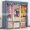 cheap bedroom furniture portable baby kids closet storage organizer cabinet foldable customized modern fabric wardrobe