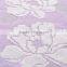 Home design cotton beautiful flower pattern best quality printed terry towel blanket