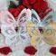 T192s Small Size Classical Pink Butterfly 3D Wedding Invitations                        
                                                Quality Choice