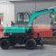 HW40 household excavators breaking hammer 4t wheel excavator for sale