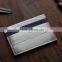 High Quality Fashion Wholesale White Color Genuine Real Crocodile Skin Leather Credit Card Holder Purse Pocket Wallet