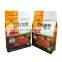 1kg kimchi aluminium foil packaging pouch ziplock bag food grade flat bottom plastic bag heat seal pickles packaging with window