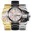 SWISH sports casual timing stainless steel men's watch waterproof six-pin business men's watch calendar quartz watch