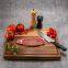 Large Acacia Wood Cutting Board with Juice Groove Heavy Duty Butcher Block Serving Tray Chopping Boards
