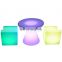 changing color light plastic bar stool cube led chair