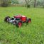 wireless robot mower, China remote control lawn mower with tracks price, radio controlled mower for sale