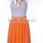 Women Fashion dress Clothes Slim Waist Evening Dress Sleeveless Casual dress
