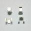 EE8.3 transformer winding copper sheet, EE8.3 inductance transformer copper clamp, material C1100, surface tin plated.