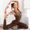 Tik Tok Hot One Piece Fitness Jumpsuit Gym Wear Yoga Bodysuit Sexy Back Hollow Out Mesh Workout Playsuit For Women