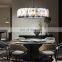 Modern Classic K9 Crystal Square Pendants Chandelier Lighting fixture For Living Room Dining Room Kitchen Island Foyer Lobby