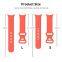 Wholesale Customized logo Classic Soft Silicone Replacement Rubber Wrist Watch Band Strap for Google Pixel Watch