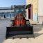 HZM812 Loader 1.2ton Mini Wheel Retractable Telescopic Loader With Optional Attachments Price