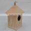 High Quality wooden bird nest decorated wood pet house