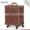 Hot Selling Professional Cosmetic Rolling PVC Trolley Case 360 Degree Makeup Case With Wheels