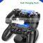 Top quality dual USB Controller Charger For PS4
