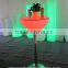 New PE Plastic Bar Table with LED light and remote YXF-6011A